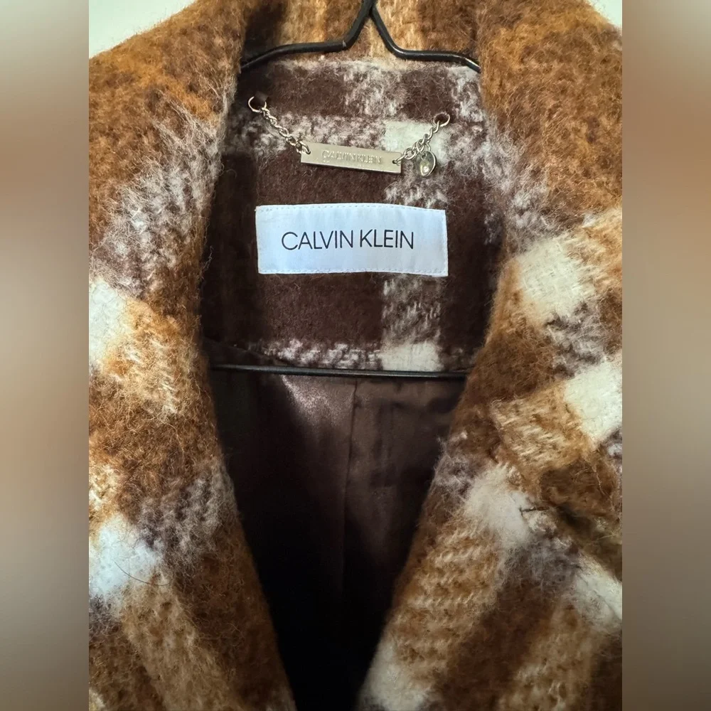 Calvin Klein wool coat - Picture 2 of 10
